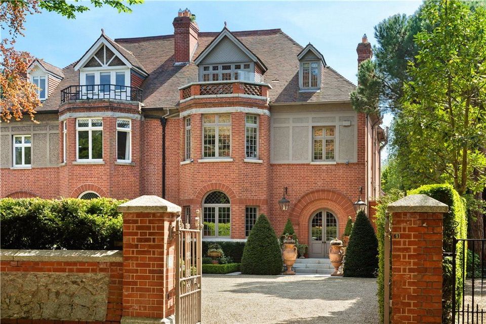 No 61 Ailesbury Road, Dublin 4, was placed on the market with a price tag of €6.95m last summer